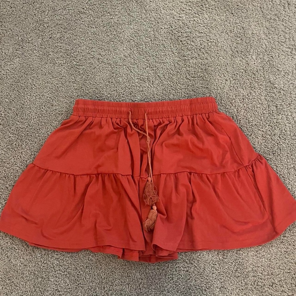 Red / orange skirt